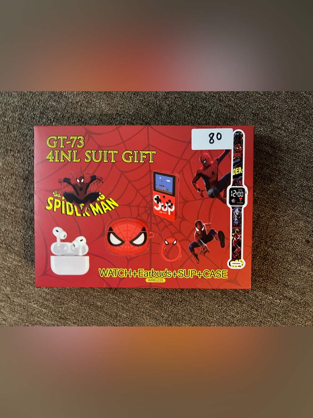 Spiderman gift set